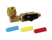 Комплект адаптеров с вентилем CPS BV903 (M1/4"SAE х F1/4"SAE - 3 шт.) Комплект адаптеров с вентилем CPS BV903 (M1/4"SAE х F1/4"SAE - 3 шт.)