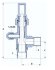 Вентиль запорный угловой ( 1/4 MPT x 1/4 SAE ) 7761-B Henry Technologies