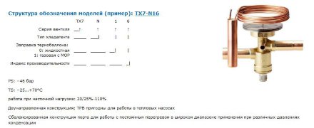 Терморегулирующий вентиль TX7-N13 (R407C) Alco Controls